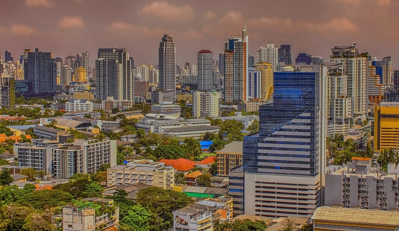 Songkran Food Festival in Bangkok, Thailand